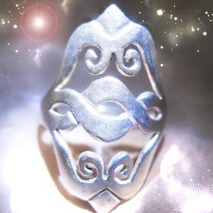 Antique Ring sacred Flames of Success and Power SCHOLARS of Magick Highest Light Collection Spell Cassia4 Coven