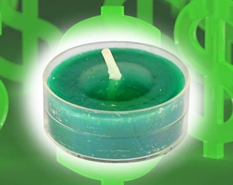 Tealight CANDLE ABUNDANCE & SUCCESS Witch Coven Cassia4 Ritual