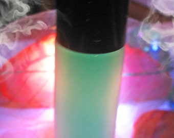 Haunted ABUNDANCE CRYSTAL infused Jade Oil Prosperity Wealth Cassia4 Coven