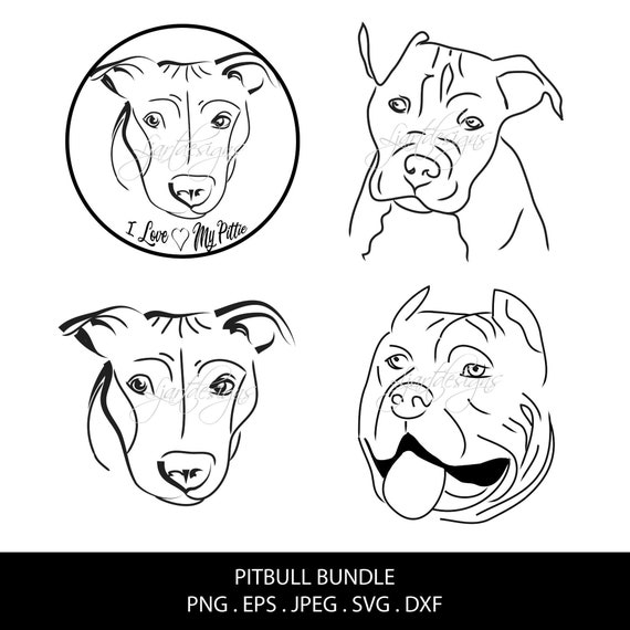 Download I Love My Pittie Svg Png Jpeg Eps Dxf Clipart Cricut Vector Cutting Silhouette Crafts Digital Dog Animal Pitbull By Ljartdesigns Catch My Party