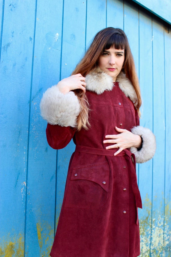 Vintage Penny Lane Coat/ 70s Penny Lane Coat/ Fau… - image 4