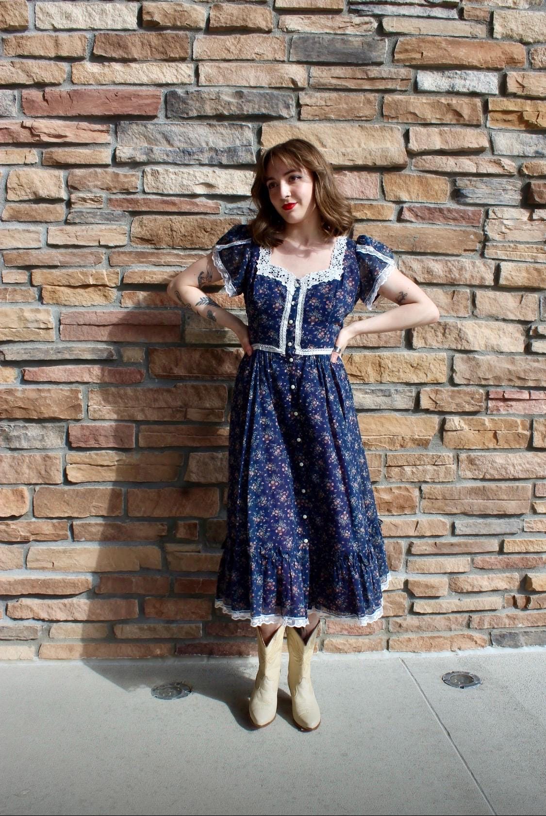 gunne sax blue floral dress Wedtrend Women Royal Blue Prom Dress Lace-Up Back Sequin Long Mermaid Party  Dress with High Slit – WEDTREND