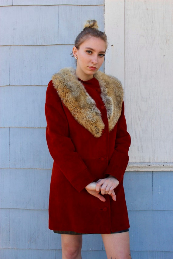 Vintage Penny Lane Coat/ 70s Penny Lane Suede Coa… - image 6