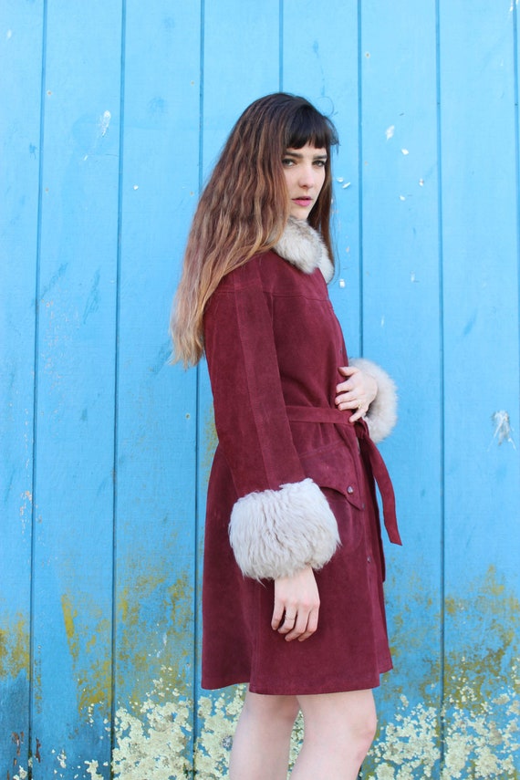 Vintage Penny Lane Coat/ 70s Penny Lane Coat/ Fau… - image 3