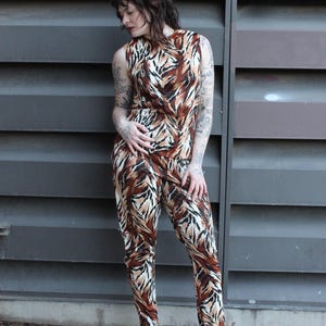 cigarette pants set Pant And Kurti White Oversized Short Kurta With Side Slits Paired With Cigarette Our leopard print cigarette pants are crafted from a unique twill thats just as strong as denim Cigarette Pants Set - Etsy