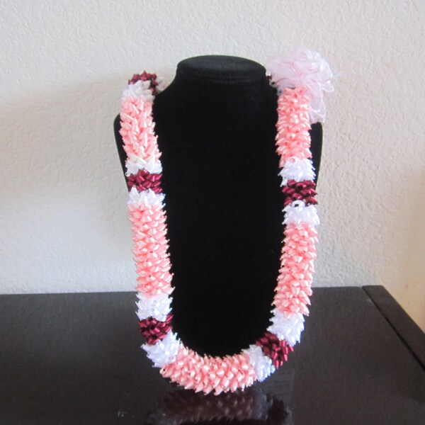 Hawaiian Ribbon Leis Etsy