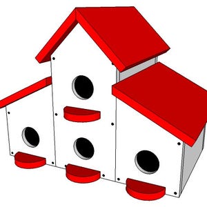 THE "BIG 8" BIRDHOUSE -- Plans