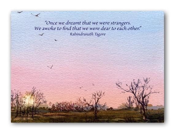 I Love You Card Wedding Anniversary Watercolor Quote Etsy