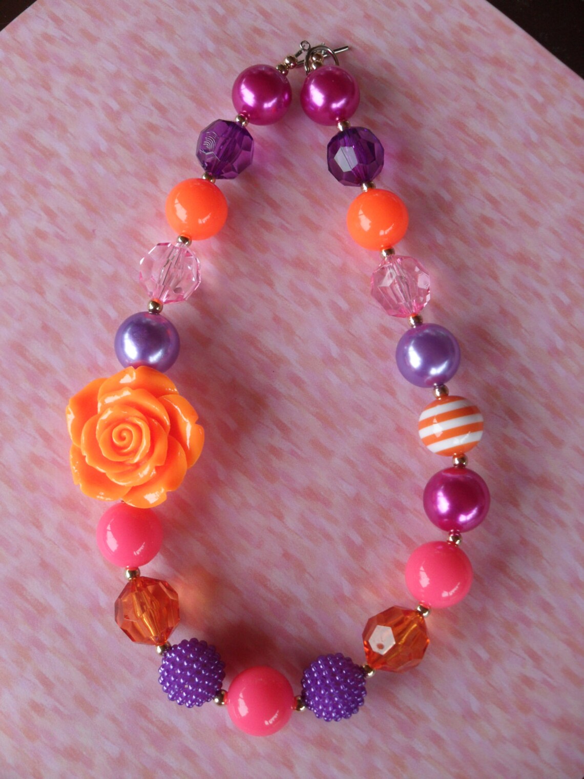 Necklace child's necklace gumball necklace gumball Etsy