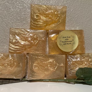 Holy soap with Frankincense and Myrrh (1 bar)