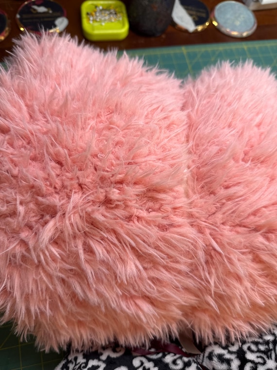 FREE embroidery shell pink minky and satin throw in two sizes