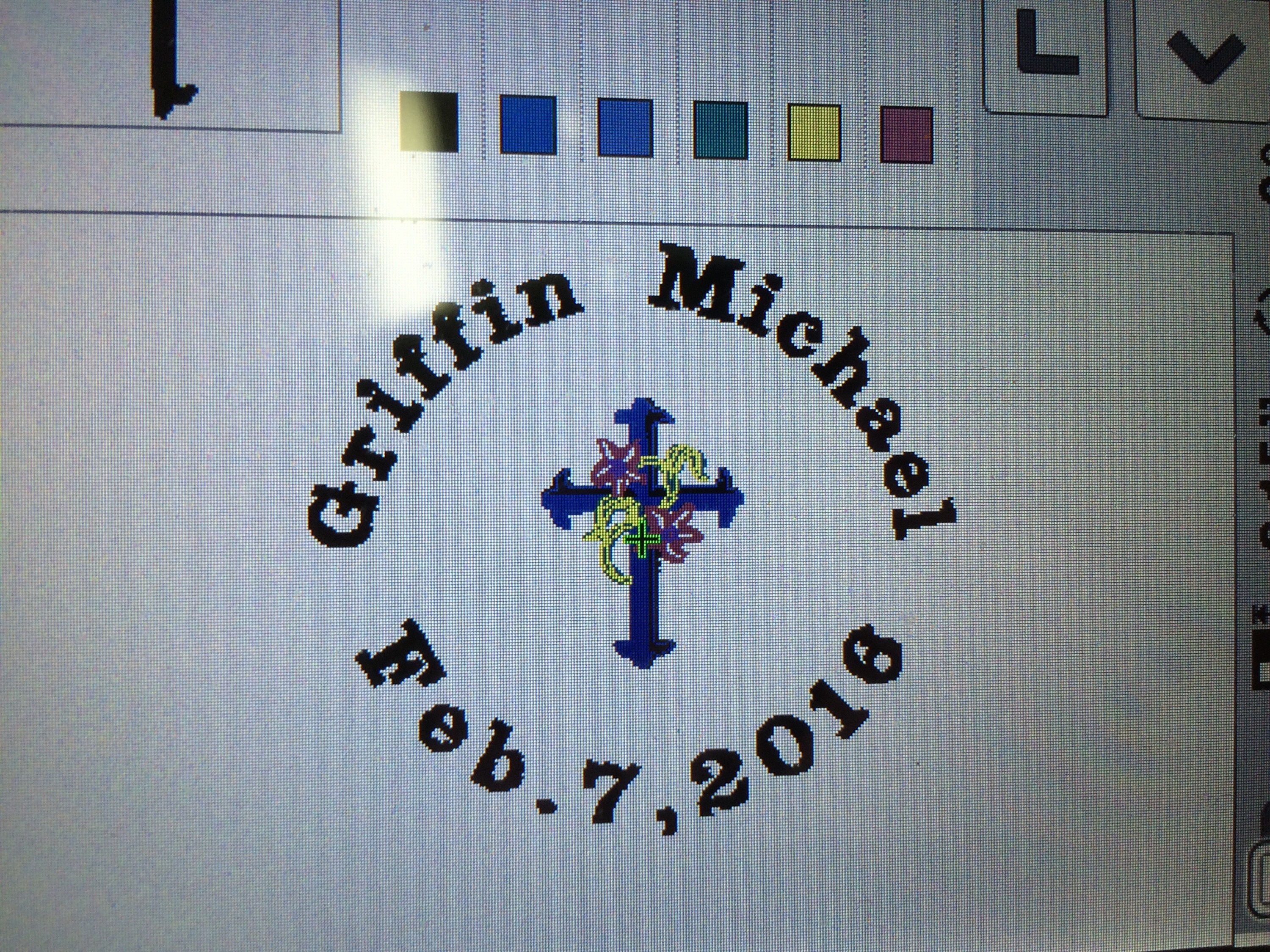 Embroidery addon charge