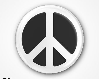 Peace symbol Badge 2.5cm