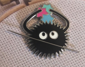 Nålvakt, nålhållare, nålmagnet, nålbarnvakt, korsstygn, broderi, nålspets, magnetnål