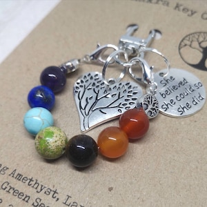 Crystal Keychain, yoga keyring Keyring, Yoga Keychain,  Chakra keychains, Key Chain,  Chakra Gift, Chakra Purse Charm, yoga, yoga gift,