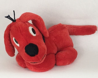 Clifford The Big Rot Hund 25cm Kuscheltier Brandneu 