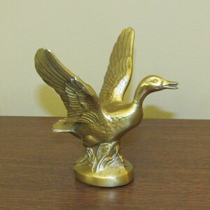 Vintage Brass EAGLE Paperweight Heavy Figurine