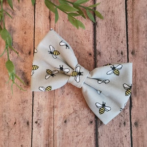 Bumble Bee Bow Tie, Dog Bow Tie, Cat Bow Tie image 1