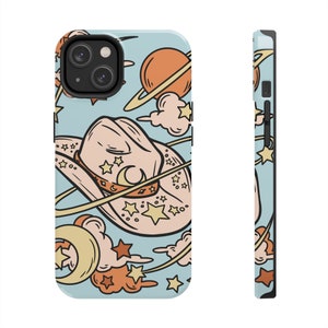 Cute Phone Case, Space cowgirl phone case, Cosmic cowgirl Phone case, cute western phone case, Space cowgirl, cosmic cowgirl, western barbie