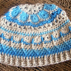 Crochet Hat Pdf Pattern.
