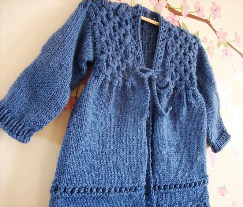 Baby Jacket. Instant Download Pdf Knitting Pattern. - Etsy