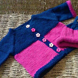 Holly Baby Cardigan & Hat