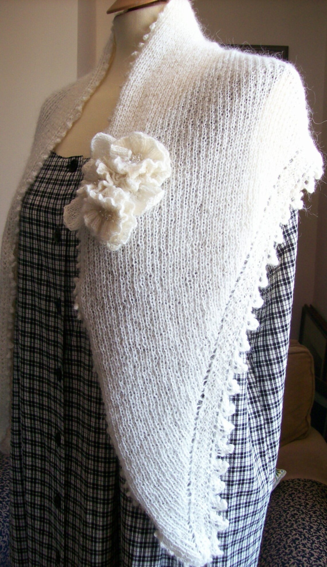 knitted bridal shawl patterns