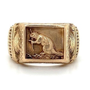 Brass rat ring store