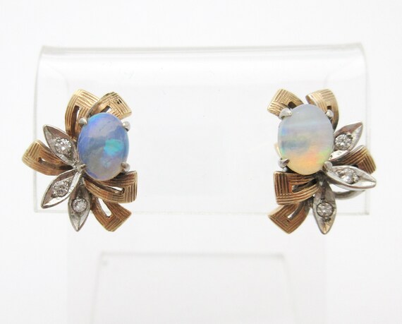 jelly opal earrings