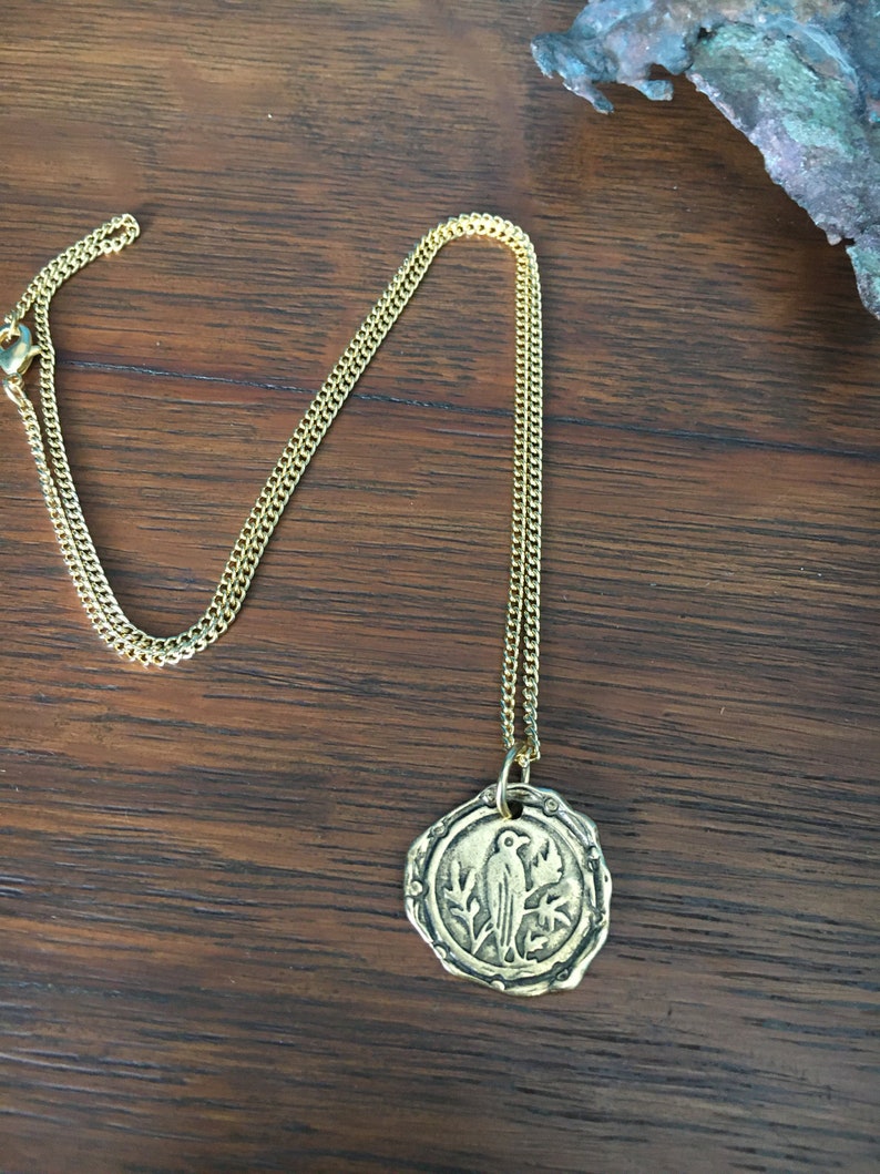 10k Gold Plate Pendant Necklace Etsy UK