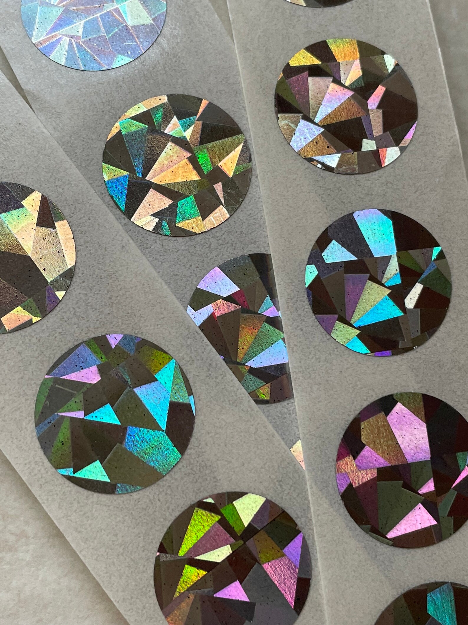 100 Scratch off stickers 3/4 Make your own Scratch off Etsy