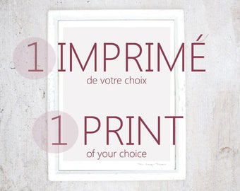 Print of your Choice | illustration art giclee print | Small poster Limited edition | Custom, Special Request