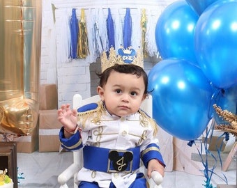 New! / Mickey Prince First Birthday/ Prince First Birthday / Royal Prince  / Royal Crown Prince / First Birthday Boy /Mickey outfit