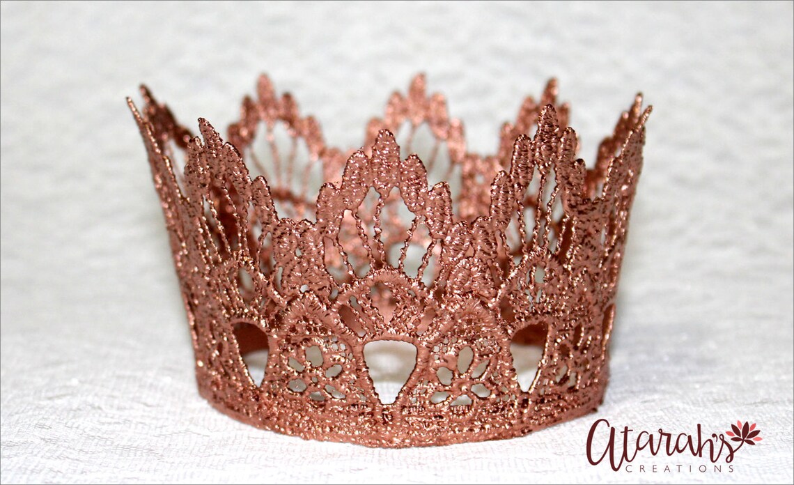 Gold Crown Cake Topper / Crown Cake Topper / Cake Topper Photo Etsy