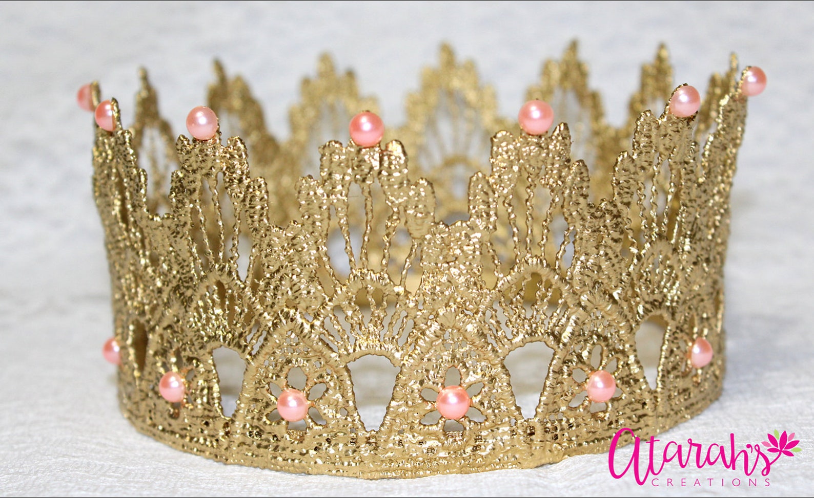 Gold Crown Cake Topper / Crown Cake Topper / Cake Topper / Etsy