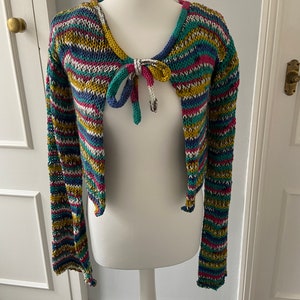 Y2K Crop cardigan
