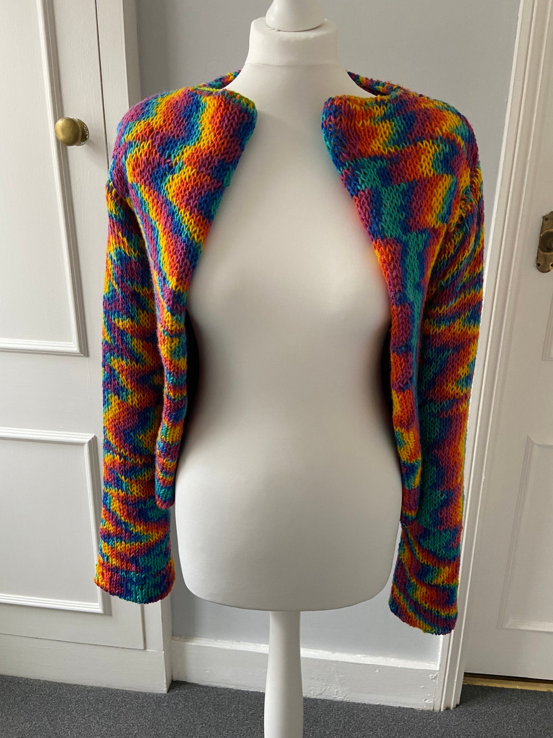 Cashmere Rainbow Cardigan