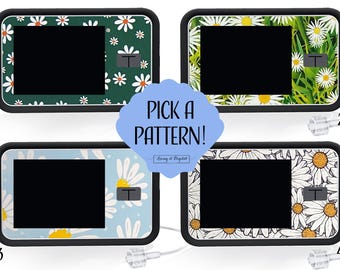 Variety of Daisy T:Slim Skin Decal Cover [ Sticker Vinyl X2 insulin pump  dexcom tandem type 1 one diabetes diabetic t slim flower ]