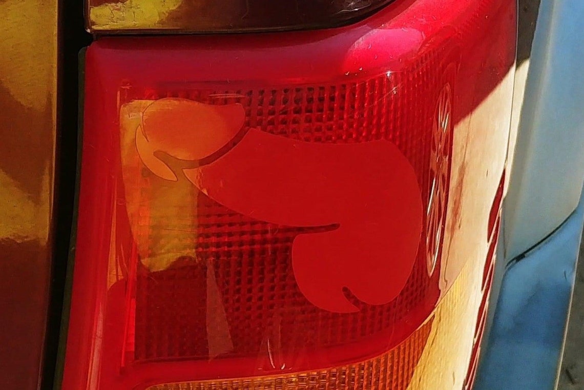 The Original Prank Break Light Decal [ Dick Sperm Gag Gift Anaconda ...