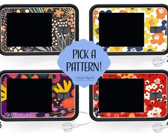 Variety of Floral T:Slim Skin Decal Cover [ Sticker Vinyl X2 insulin pump  boho tandem type 1 one diabetes diabetic t slim fall leaves ]