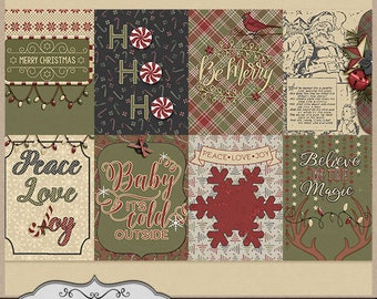 Old Fashion Christmas Pocket Cards