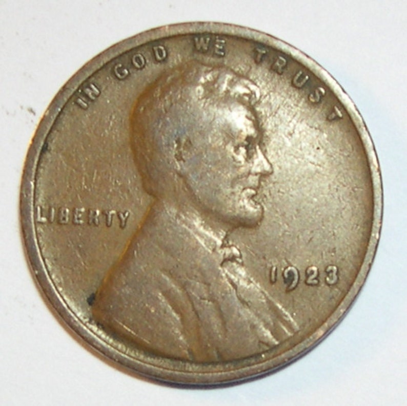 Rare 1923 P Lincoln Wheat Penny Key date rare coin Etsy