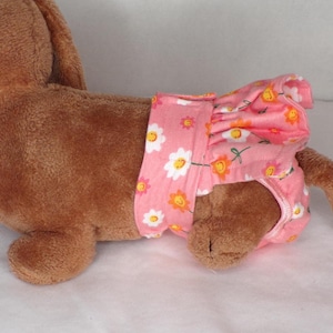 Custom Boutique Dog Diaper, diaper, female dog diaper, dog diaper with a skirt xxs, xs, small, medium, large, xlg, xxlg, 3xlg,4xlg, or 5xlg