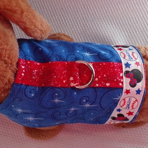 New Custom Boutique Cotton Print Dog or Cat Harness Xxxxs, Xxxs, XXS, XS, Small or Medium, pet harness, dog harness, harness