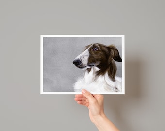 Borzoi Print, Borzoi Print, Borzois, Borzoi Art, Sighthound