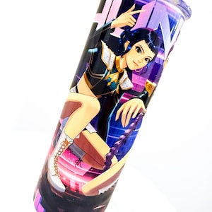 20oz Demon Hunter Huntrix Tumbler | Anime-Inspired Stainless Steel Cup K-pop