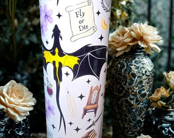 Dragon Academy 20 oz Tumbler fantasy Book Inspired Drinkware basgiath fourth wing