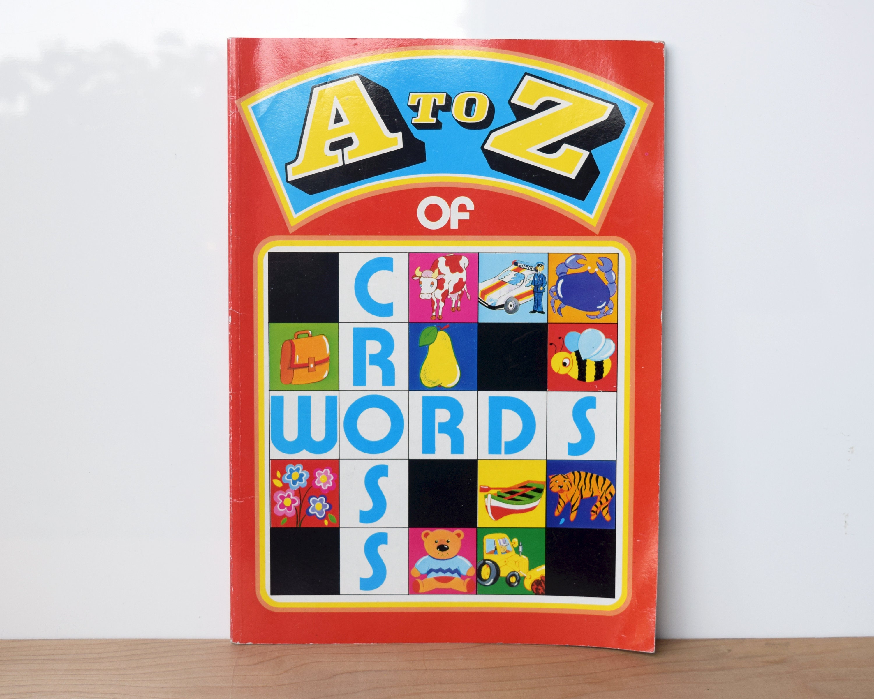 Vintage Children's Crossword Puzzle Booklet A to Z - Etsy