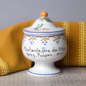 Dijon mustard pot - Etsy 日本