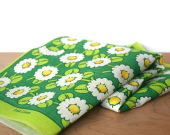 Vintage Pat Albeck unbenutztes Daisy Daisy Geschirrtuch